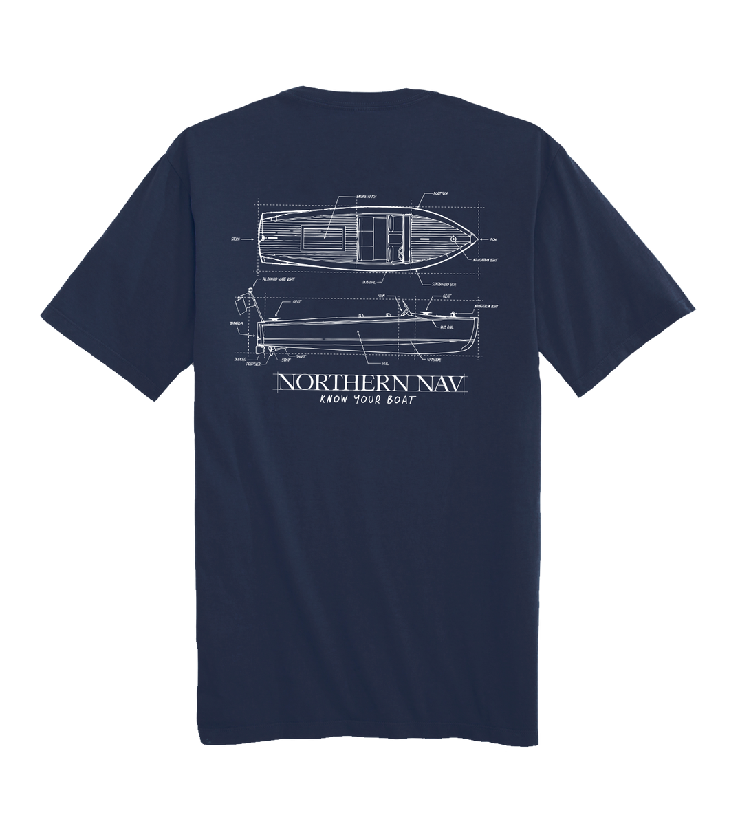 M's Know Your Boat Tee