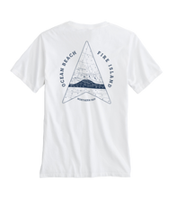 Load image into Gallery viewer, M&#39;s Ocean Beach Charted Tee
